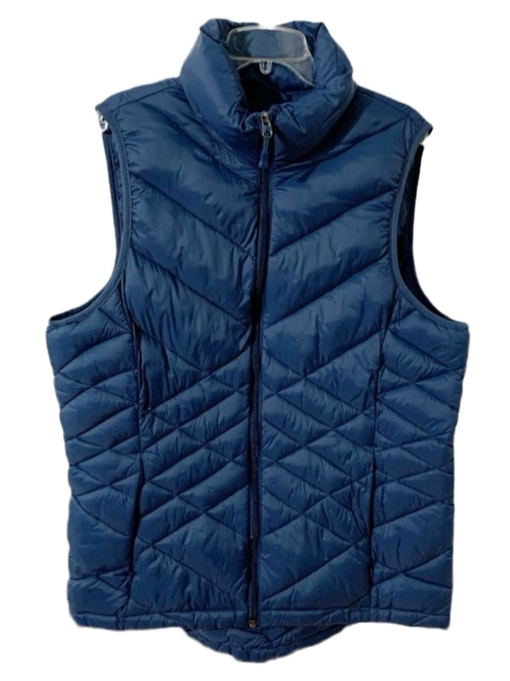 ZeroXposur Down Filled Full Front Zip Lightweight Winter Puffer Vest Layering 🟦